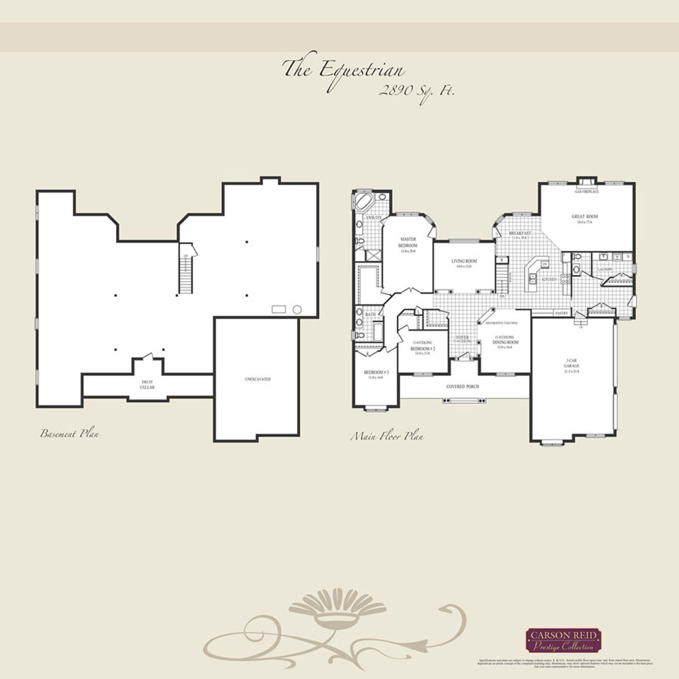 Equestrian Floorplan