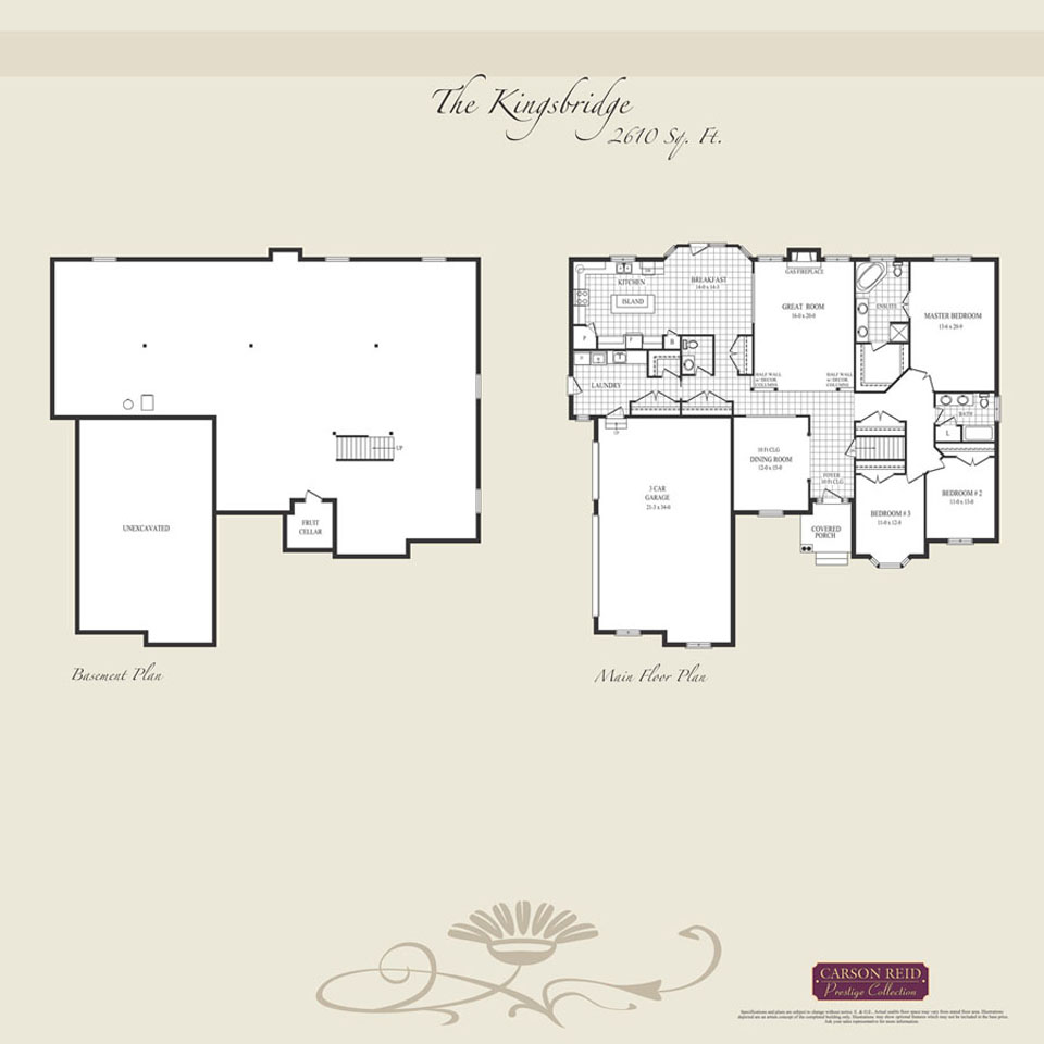 Kingsbridge Floorplan